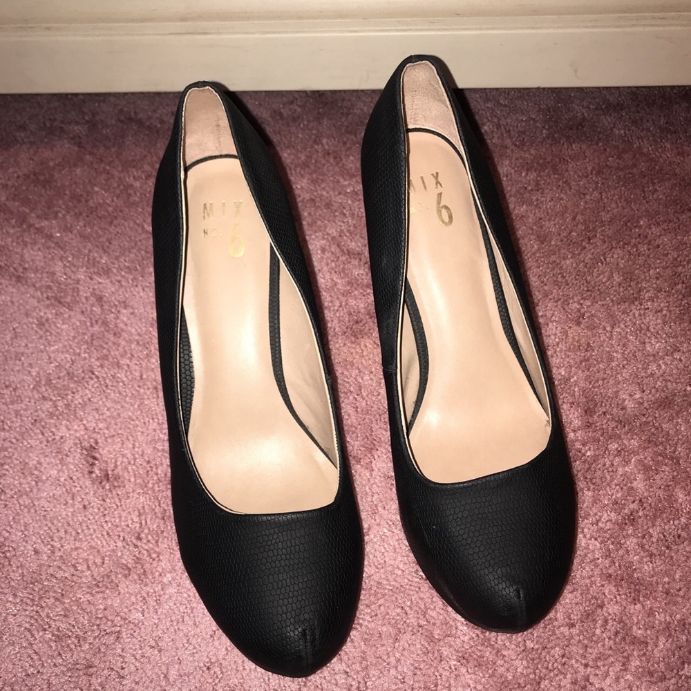 Black heels